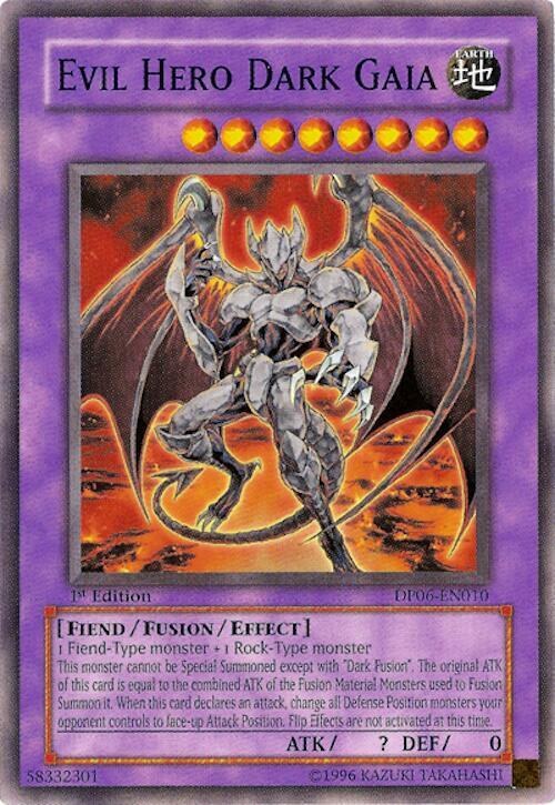 Evil Hero Dark Gaia - 1st Edition