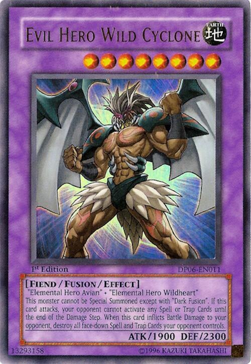 Evil Hero Wild Cyclone - 1st Edition