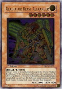 Gladiator Beast Alexander - Utr First Edition