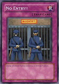No Entry!! - 1st Edition