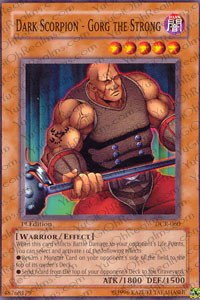 Dark Scorpion - Gorg the Strong - 1st Edition