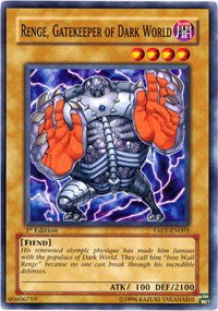 Renge, Gatekeeper of Dark World - 1st Edition