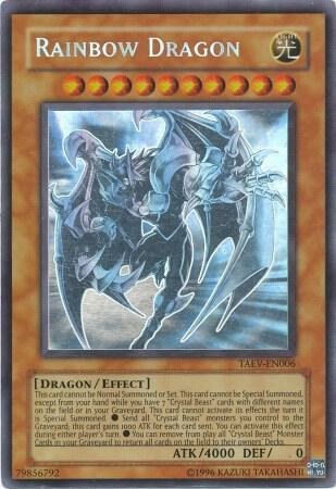 Rainbow Dragon - Ghost Rare Chaos Neos Misprint