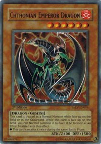 Chthonian Emperor Dragon - 1st Edition