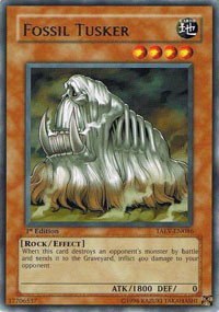 Fossil Tusker - 1st Edition