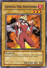 Elemental HERO Burstinatrix - Unlimited