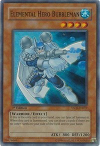 Elemental HERO Bubbleman - 1st Edition