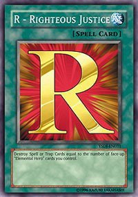 R - Righteous Justice - 1st Edition
