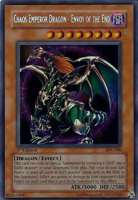 Chaos Emperor Dragon - Envoy of the End - 1st Edition