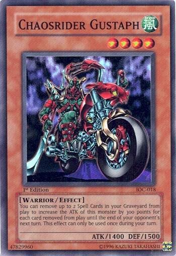 Chaosrider Gustaph - 1st Edition