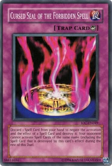 Cursed Seal of the Forbidden Spell - Unlimited