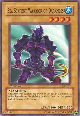 Sea Serpent Warrior of Darkness - 1st Edition