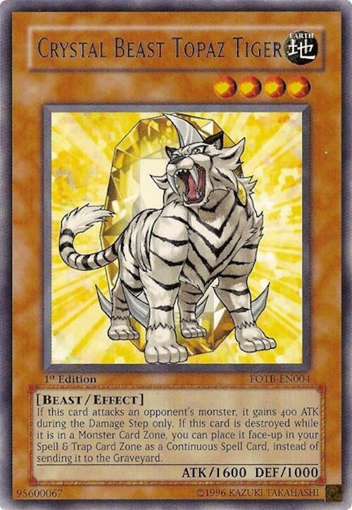 Crystal Beast Topaz Tiger - Unlimited