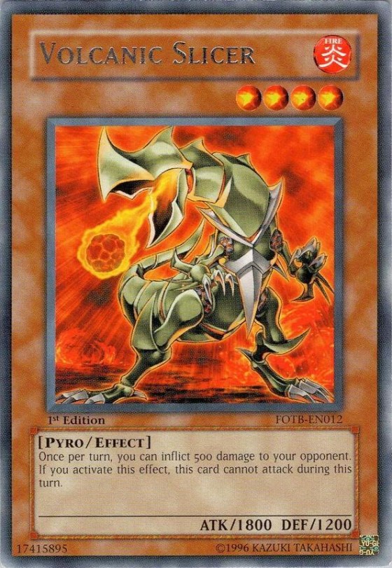 Volcanic Slicer - 1st Edition