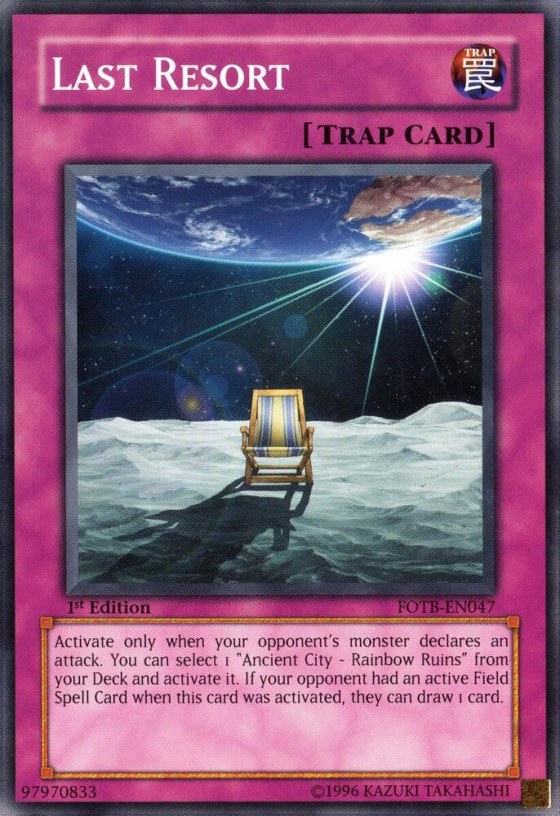 Last Resort - 1st Edition