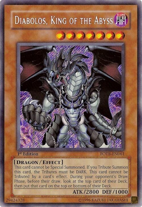Diabolos, King of the Abyss - 1st Edition