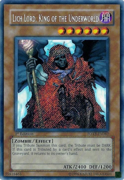 Lich Lord, King of the Underworld - Unlimited