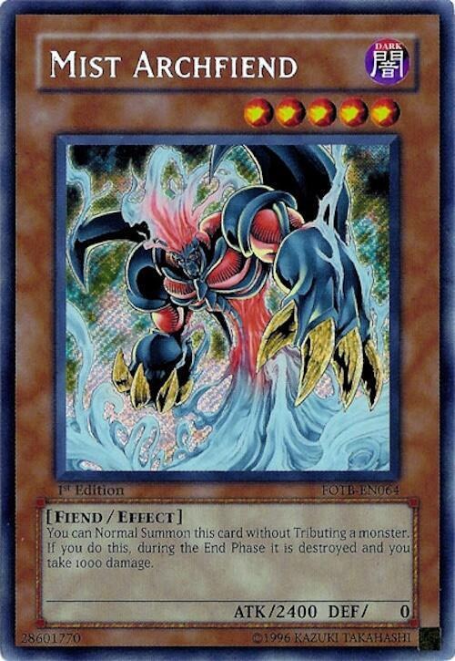 Mist Archfiend - Unlimited