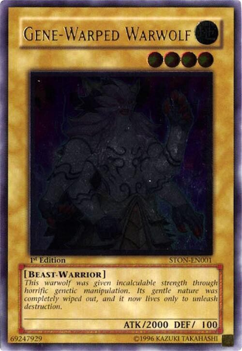 Gene-Warped Warwolf - Utr First Edition
