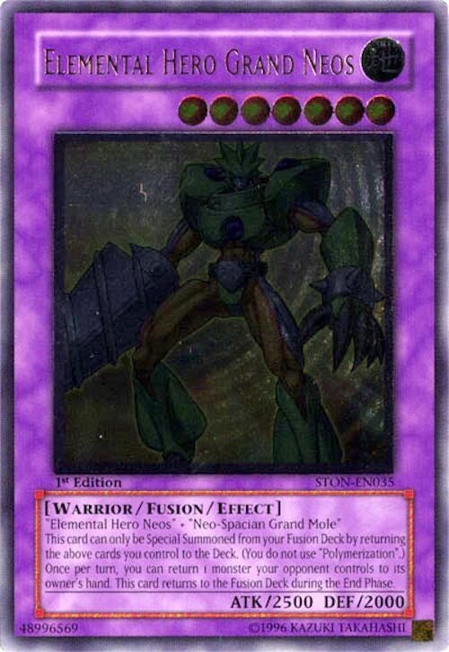 Elemental Hero Grand Neos - Utr First Edition