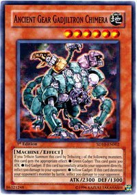 Ancient Gear Gadjiltron Chimera - 1st Edition