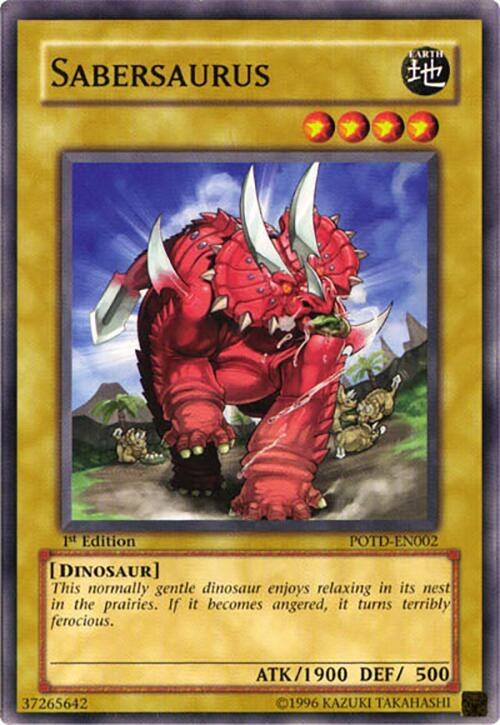 Sabersaurus - 1st Edition
