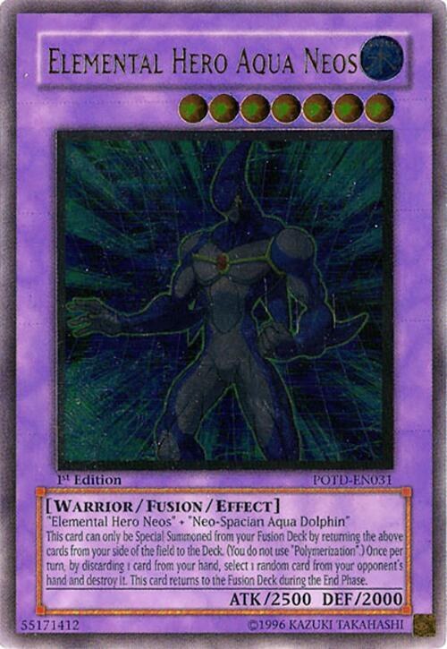 Elemental Hero Aqua Neos - Utr First Edition