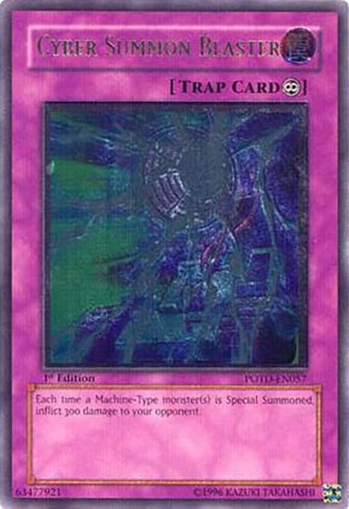Cyber Summon Blaster - Utr First Edition