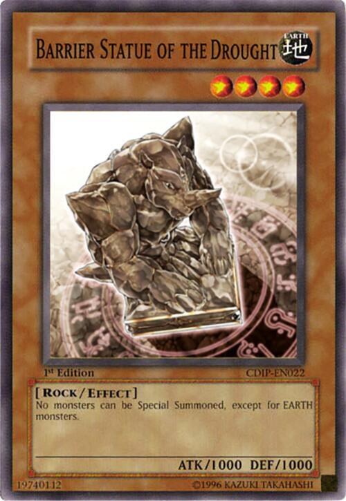 Barrier Statue of the Drought - 1st Edition