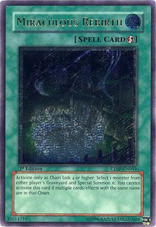 Miraculous Rebirth - Utr First Edition