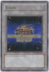 Yu-Gi-Oh 5D's 2009 National Championship Token