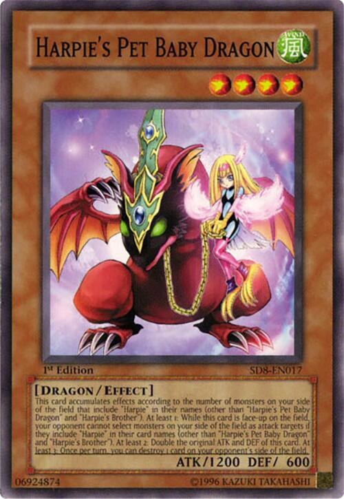 Harpie's Pet Baby Dragon - 1st Edition