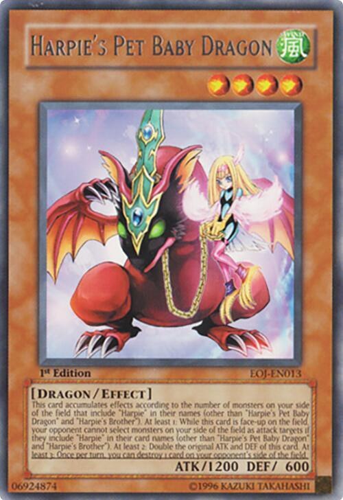 Harpie's Pet Baby Dragon - 1st Edition
