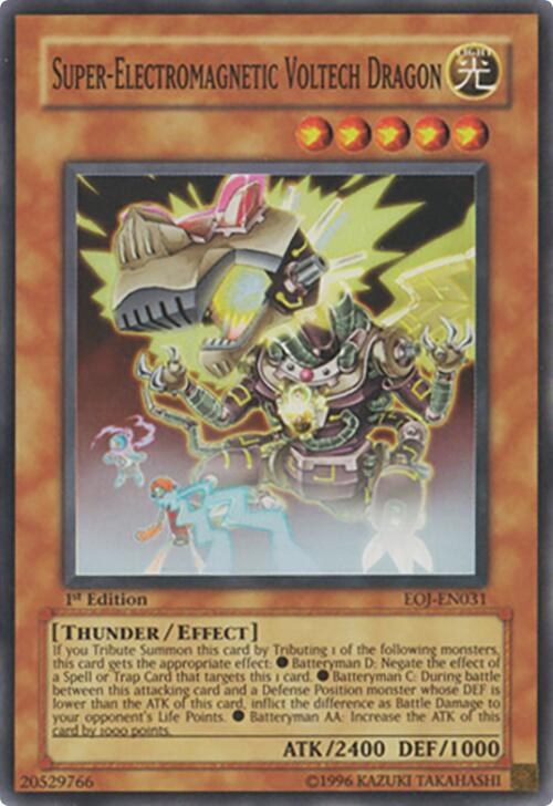 Super-Electromagnetic Voltech Dragon - 1st Edition