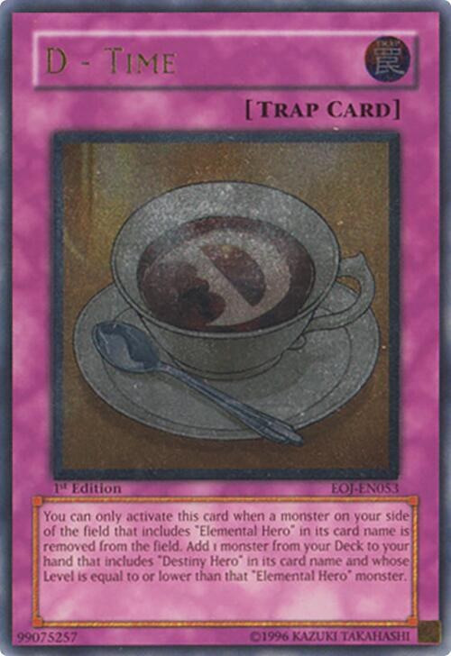 D - Time - Utr First Edition