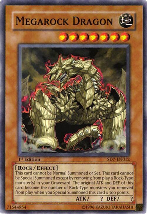 Megarock Dragon - 1st Edition