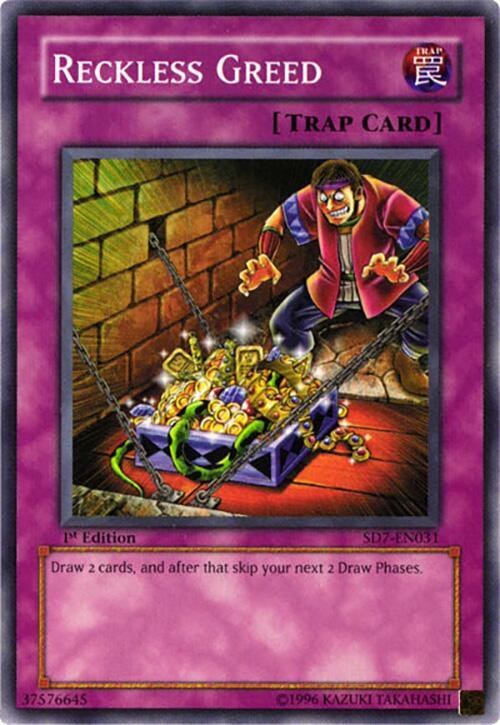 Reckless Greed - 1st Edition