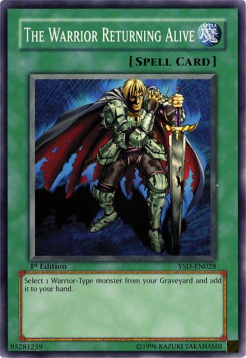 The Warrior Returning Alive - 1st Edition