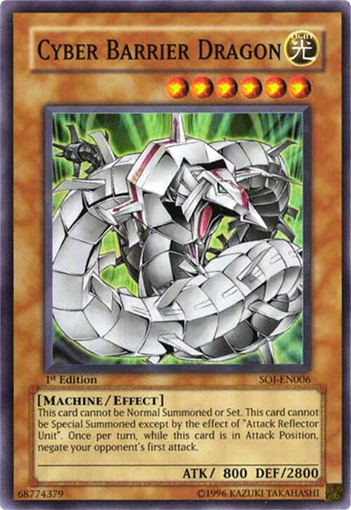 Cyber Barrier Dragon - 1st Edition