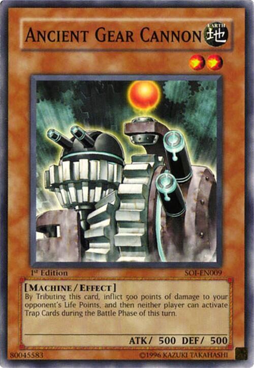 Ancient Gear Cannon - 1st Edition