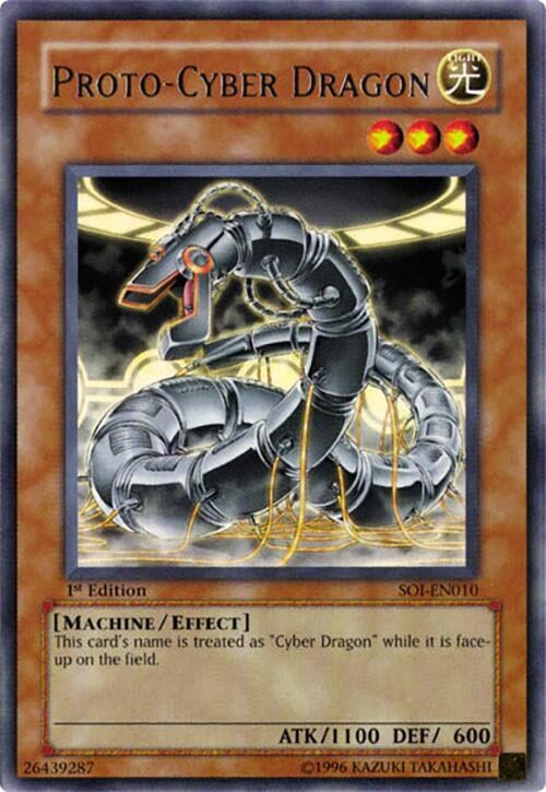 Proto-Cyber Dragon - 1st Edition