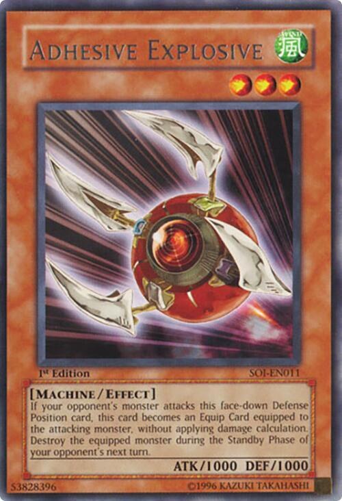 Adhesive Explosive - 1st Edition