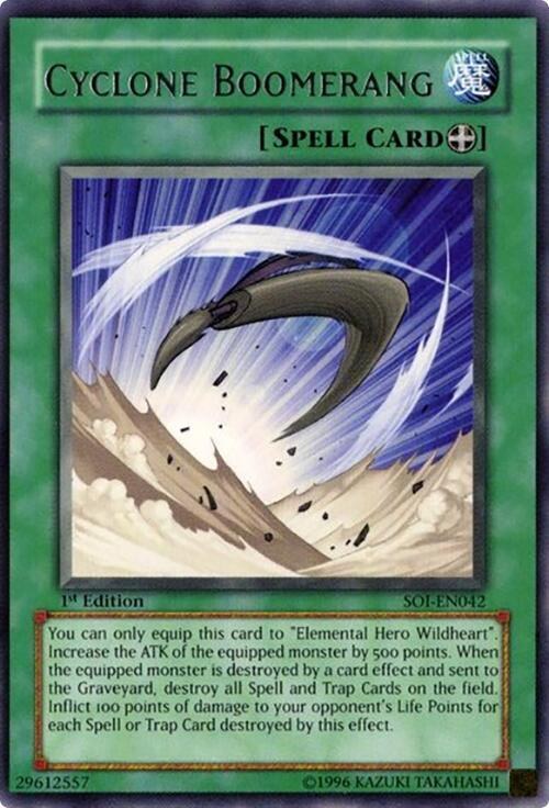 Cyclone Boomerang - 1st Edition