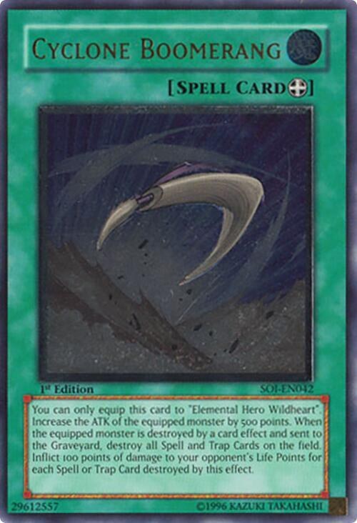 Cyclone Boomerang - Utr First Edition