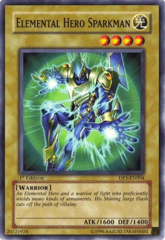 Elemental Hero Sparkman - 1st Edition
