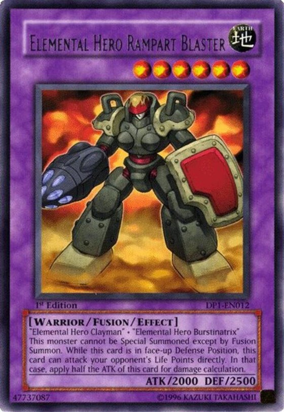Elemental Hero Rampart Blaster - Unlimited