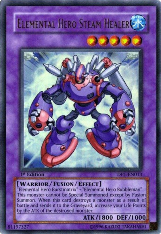 Elemental Hero Steam Healer - 1st Edition