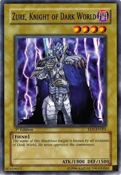 Zure, Knight of Dark World - 1st Edition