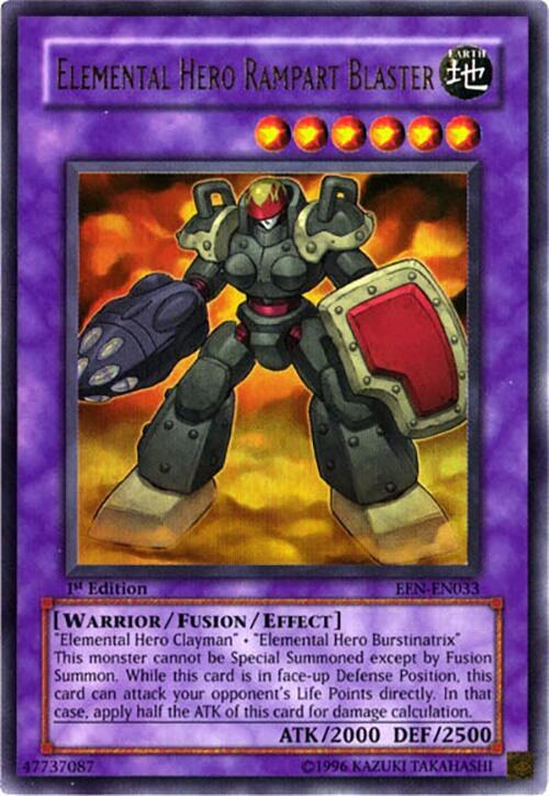 Elemental HERO Rampart Blaster - Unlimited