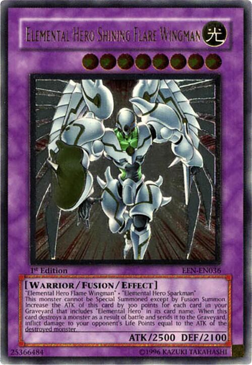 Elemental Hero Shining Flare Wingman - Utr First Edition